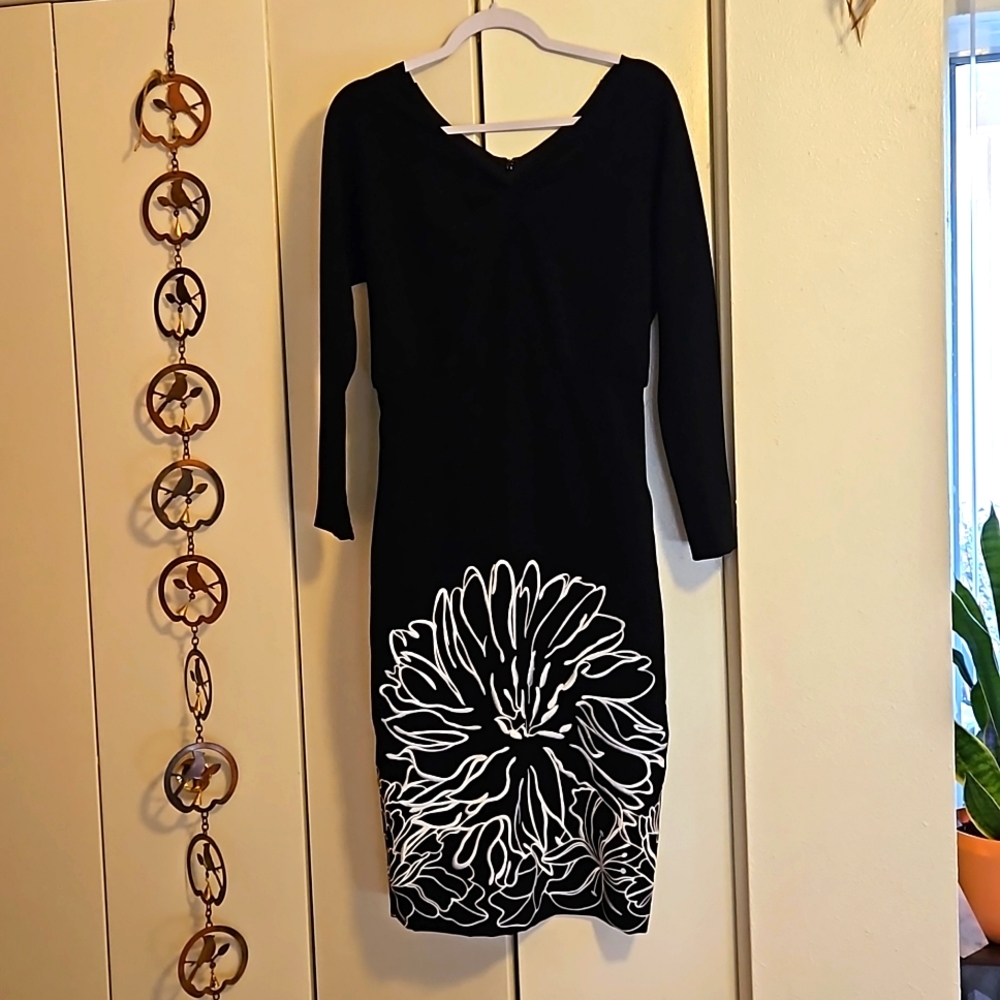 BADGLEY MISCHKA BLACK DRESS